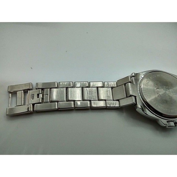 NY & C, ALL SILVER QUARTZ WRISTWATCH 15823 107 - Picture 9 of 12